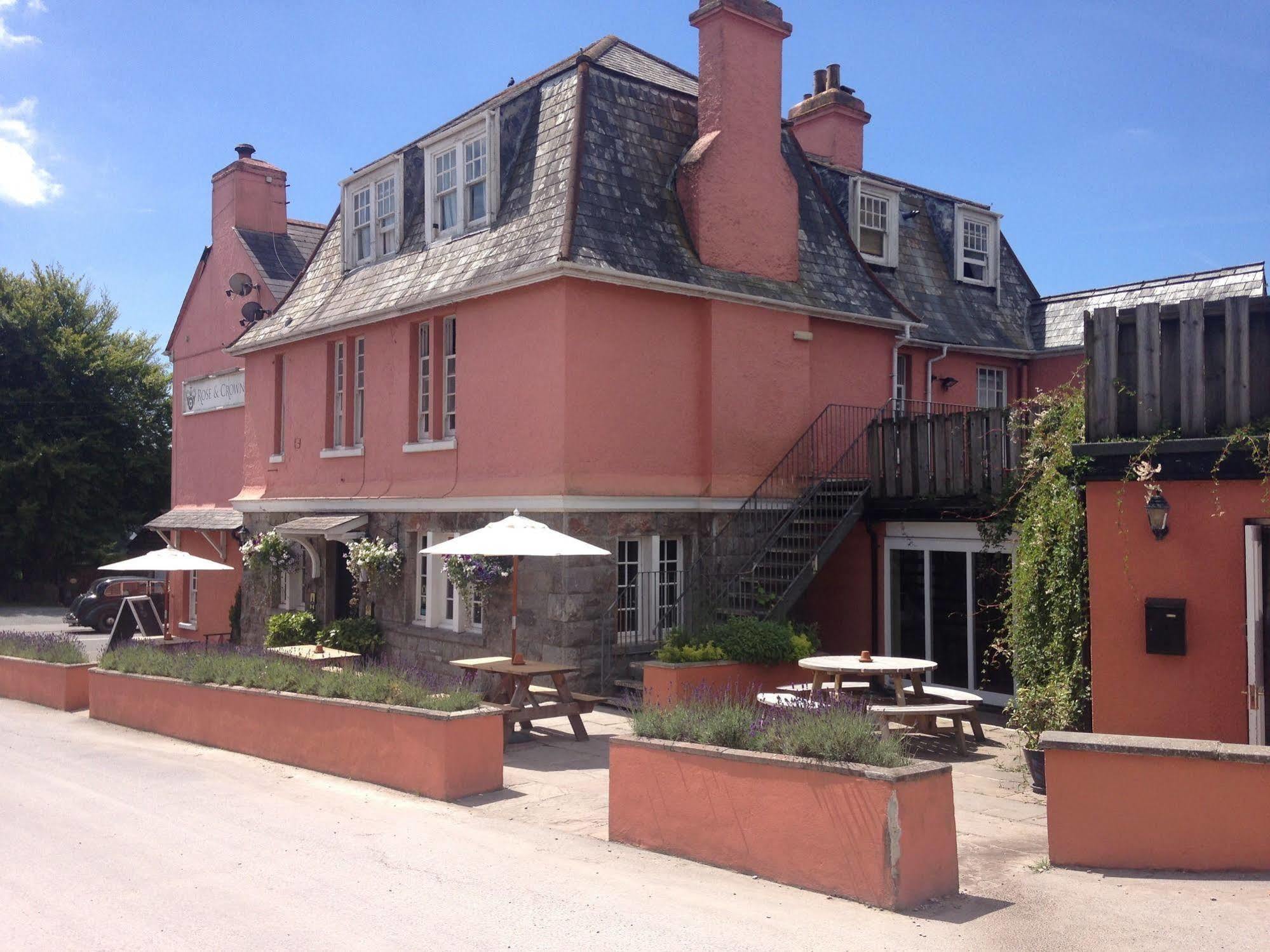 Hotel Rose & Crown Yealmpton Esterno foto